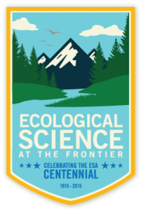 Ecological science at the frontier: Centennial logo