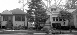 Examples of front yards in Belaire and colleagues' study area in the greater Chicago region. Credit: E. Minor.