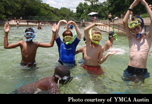Boys Playing at YMCA Austin Summer Camp