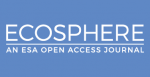 Logo of the journal 'Ecosphere'