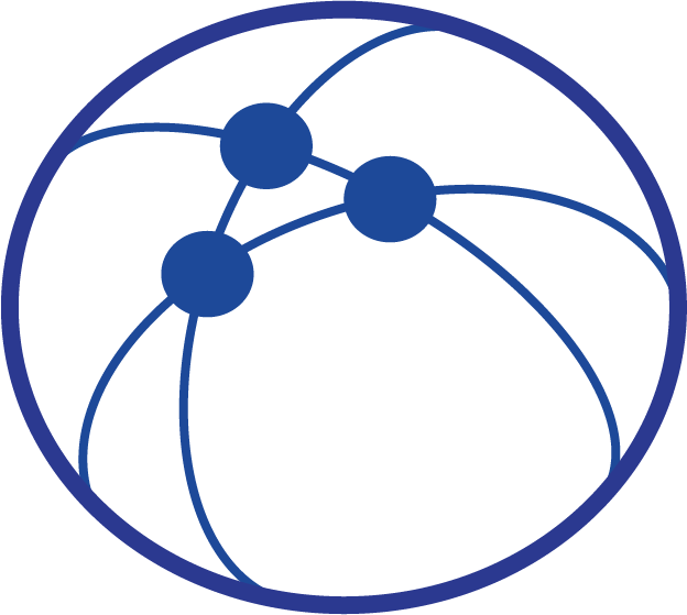 A globe image to represent a network.