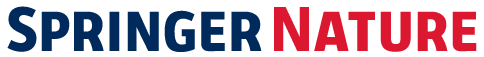 Official logo for Springer Nature with letters in blue and red.