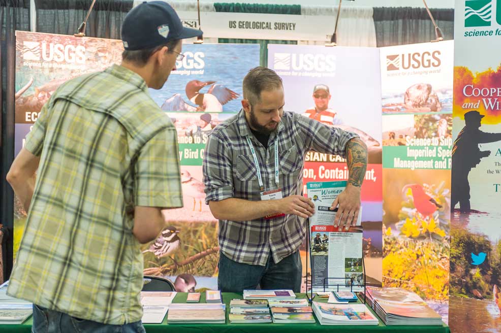 USGS booth