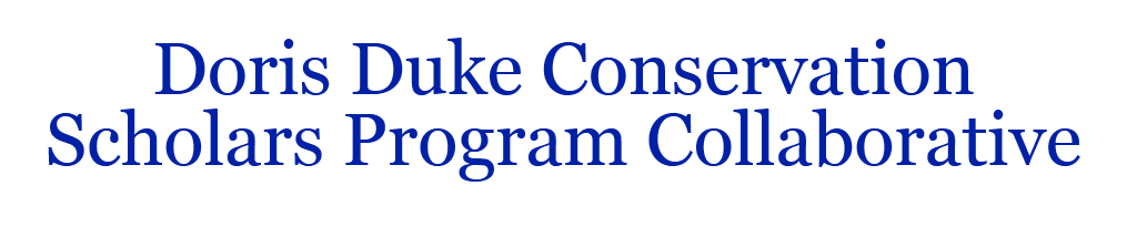 Doris Duke Conservation Scholars Program Collaborative