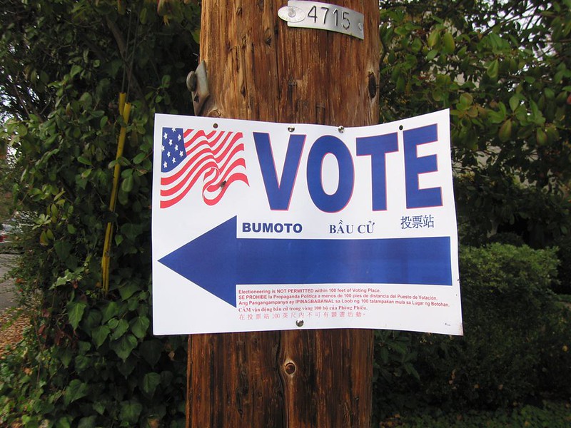 Voting Sign