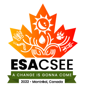 Official logo of the ESA 2022 Annual Meeting in Montreal, Canada.