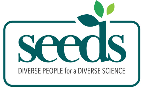 Official seeds logo written in a dark green text.