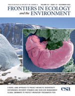 Frontiers in Ecology and the Environment